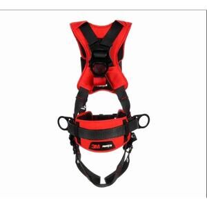 NEW 3M Safety Harness Red Adjustable D-Ring Attachments Polyester Small